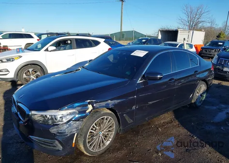 2020 BMW 530I xDrive из США, поврежденный, VIN WBAJR7C08LWW77813